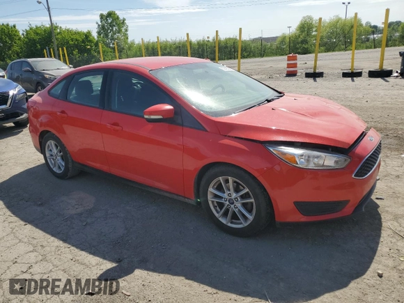 2017 Ford Focus SE with VIN 1FADP3F28HL325681, listed as a Copart auction lot 57480645 with 167,350 mi miles and Clean title. Bid and sale history available at DreamBid. Image 4.