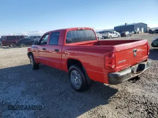 2005 Dodge Dakota ST with VIN 1D7HE28K55S277542, listed as a Copart auction lot 87946845 with 187,459 mi miles and Salvage Title. Bid and sale history available at DreamBid. Image 2.