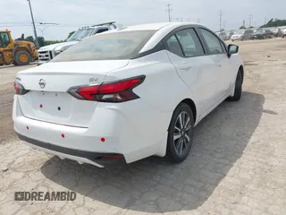 2021 Nissan Versa SV with VIN 3N1CN8EV6ML859896, listed as a IAAI auction lot 42061688 with 92,090 mi miles. Bid and sale history available at carsss.com. Image 4.