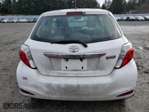2013 Toyota Yaris L with VIN JTDJTUD37DD553587, listed as a Copart auction lot 45760775 with 265,634 mi miles and Clean Title. Bid and sale history available at carsss.com. Image 6.