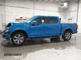 2019 Ford F-150 XL with VIN 1FTEW1E43KKE79396, listed as a IAAI auction lot 41706258 with 35,839 mi miles. Bid and sale history available at carsss.com. Image 14.
