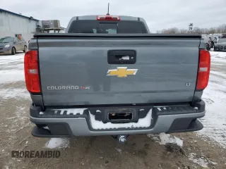 2020 Chevrolet Colorado 4WD LT with VIN 1GCGTCEN2L1107853, listed as a Copart auction lot 47819145 with 55,204 mi miles and Salvage Title. Bid and sale history available at carsss.com. Image 6.