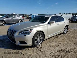 2016 Lexus LS 460 with VIN JTHBL5EF8G5141873, listed as a Copart auction lot 87323934 with 125,904 mi miles and Salvage title. Bid and sale history available at DreamBid. Image 1.