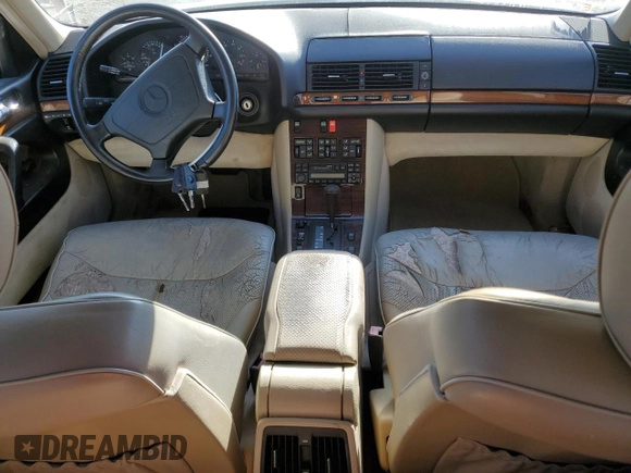 1994 Mercedes-Benz S 320 with VIN WDBGA32EXRA183306, listed as a Copart auction lot 76514554 with 158,814 mi miles and Clean Title. Bid and sale history available at DreamBid. Image 8.
