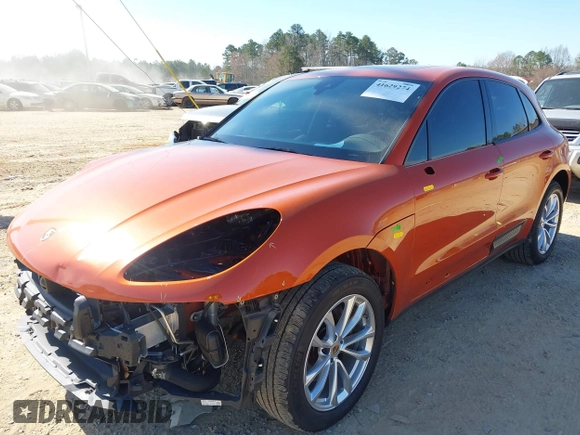 2023 Porsche Macan with VIN WP1AA2A51PLB06794, listed as a IAAI auction lot 41629274 with 46,486 mi miles and . Bid and sale history available at DreamBid. Image 20.
