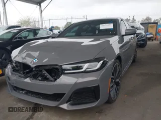 2021 BMW 5 Series 530e with VIN WBA13AG05MCF48300, listed as a IAAI auction lot 41735999 with 31,096 mi miles and . Bid and sale history available at carsss.com. Image 17.