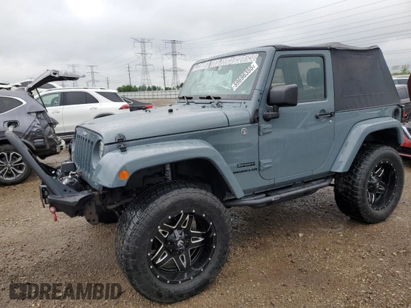 2014 Jeep Wrangler Sport с VIN 1C4AJWAG1EL117219, выставлен на аукционе Copart как лот 59696355 с пробегом 105 865 миль миль и Списание • Salvage title. История ставок и продаж доступна на DreamBid. Изображение 1.
