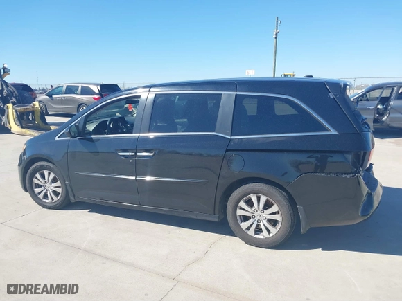 2016 Honda Odyssey SE with VIN 5FNRL5H39GB115475, listed as a IAAI auction lot 41759122 with 1 mi miles. Bid and sale history available at carsss.com. Image 14.