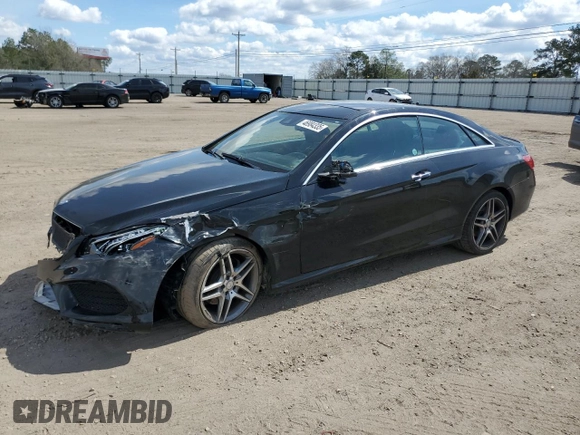 2016 Mercedes-Benz E-Class E 400 with VIN WDDKJ6HB8GF347491, listed as a Copart auction lot 46984335 with 103,111 mi miles and Salvage Title. Bid and sale history available at carsss.com. Image 1.
