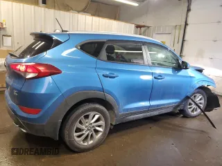 2016 Hyundai Tucson Eco with VIN KM8J3CA23GU040682, listed as a Copart auction lot 46780785 with 167,887 mi miles and Salvage Title. Bid and sale history available at carsss.com. Image 3.
