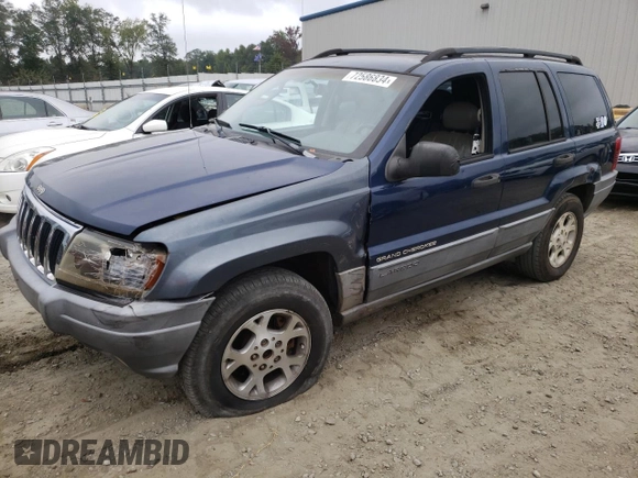 2002 Jeep Grand Cherokee z VIN 1J4GX38S42C229150, wystawiony jako Copart lot #72586834 z przebiegiem 201 103 mil mil oraz Szkoda całkowita • Salvage title. Historia ofert i sprzedaży dostępna na DreamBid. Obrazek 1.