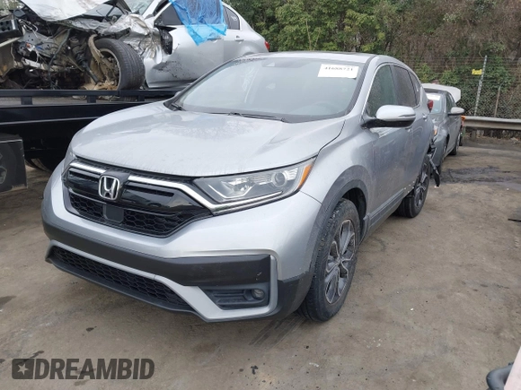 2020 Honda CR-V EX with VIN 5J6RW1H56LL013070, listed as a IAAI auction lot 41688721 with 56,432 mi miles. Bid and sale history available at carsss.com. Image 17.