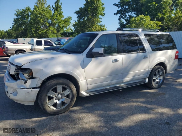 2009 Ford Expedition EL Limited with VIN 1FMFK20559LA03317, listed as a Copart auction lot 60228264 with 169,918 mi miles and Salvage Title. Bid and sale history available at carsss.com. Image 1.