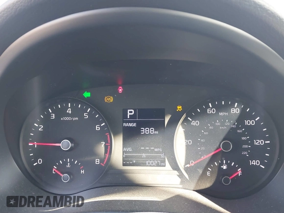 2023 Kia Rio LX with VIN 3KPA24AD1PE599290, listed as a IAAI auction lot 41023283 with 10,027 mi miles and . Bid and sale history available at DreamBid. Image 7.