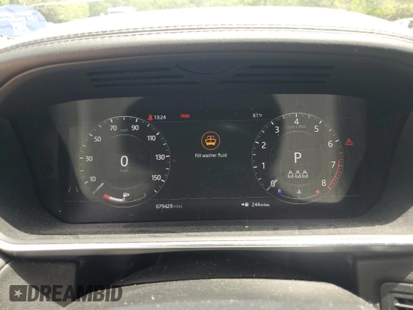 2020 Land Rover Range Rover Sport HSE with VIN SALWR2SU1LA731443, listed as a Copart auction lot 59311295 with 79,429 mi miles and Salvage title. Bid and sale history available at DreamBid. Image 9.