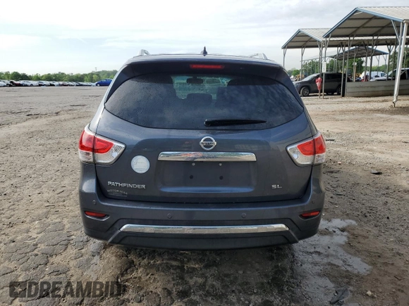 2013 Nissan Pathfinder SL with VIN 5N1AR2MN9DC622821, listed as a Copart auction lot 53976185 with 231,481 mi miles and Salvage Title. Bid and sale history available at DreamBid. Image 6.