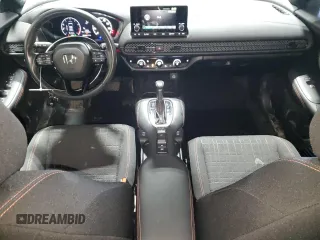 2024 Honda HR-V Sport with VIN 3CZRZ2H57RM751187, listed as a Copart auction lot 46544085 with 15,500 mi miles and Salvage Title. Bid and sale history available at DreamBid. Image 8.