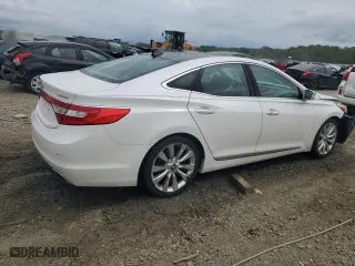 2016 Hyundai Azera Limited with VIN KMHFH4JG7GA508519, listed as a Copart auction lot 66489464 with 68,687 mi miles and Salvage Title. Bid and sale history available at carsss.com. Image 3.