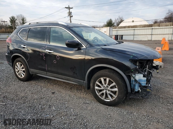 2018 Nissan Rogue SV with VIN KNMAT2MV8JP613487, listed as a Copart auction lot 48536115 with 30,580 mi miles and Salvage Title. Bid and sale history available at carsss.com. Image 4.