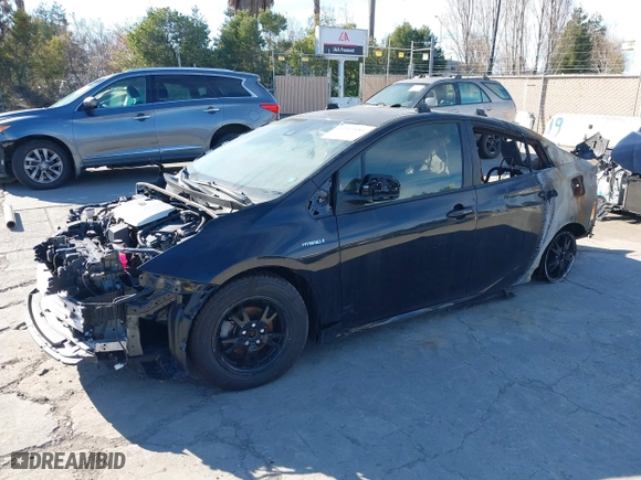 2022 Toyota Prius L Eco with VIN JTDKAMFU0N3161123, listed as a IAAI auction lot 41319184 with 1 mi miles. Bid and sale history available at carsss.com. Image 16.