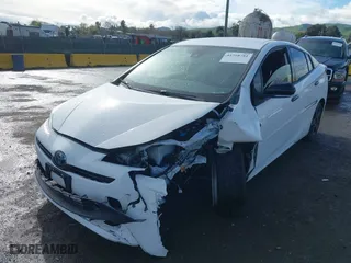 2022 Toyota Prius L Eco with VIN JTDKAMFU6N3169839, listed as a IAAI auction lot 41788781 with 60,304 mi miles. Bid and sale history available at carsss.com. Image 6.