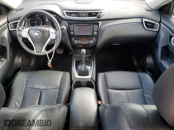 2015 Nissan Rogue SL with VIN 5N1AT2MT7FC865949, listed as a Copart auction lot 46632335 with 165,981 mi miles and Salvage Title. Bid and sale history available at carsss.com. Image 8.