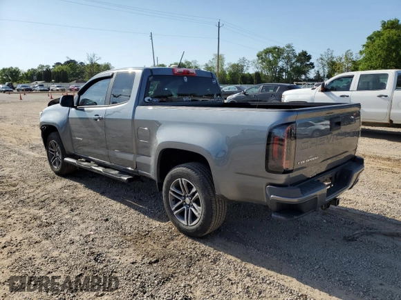 2021 Chevrolet Colorado 2WD Work Truck with VIN 1GCHSBEA7M1167093, listed as a Copart auction lot 53316075 with 51,238 mi miles and Salvage title. Bid and sale history available at DreamBid. Image 2.