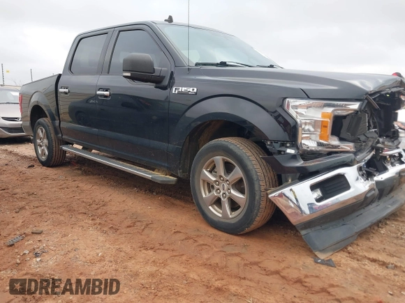 2020 Ford F-150 XL with VIN 1FTEW1CP9LFC54360, listed as a IAAI auction lot 41372090 with 34,536 mi miles. Bid and sale history available at carsss.com. Image 1.
