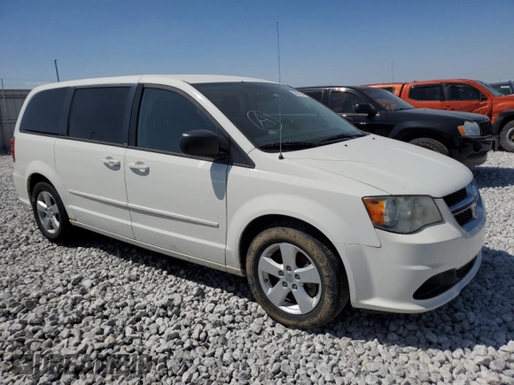 2013 Dodge Grand Caravan SE with VIN 2C4RDGBG9DR772944, listed as a Copart auction lot 56014894 with 193,635 mi miles and Salvage Title. Bid and sale history available at DreamBid. Image 4.