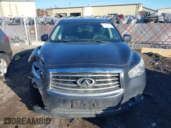 2013 Infiniti JX35 с VIN 5N1AL0MM5DC340124, выставлен на аукционе IAAI как лот 41751650 с пробегом 129 735 миль миль и . История ставок и продаж доступна на DreamBid. Изображение 12.