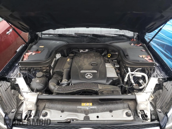 2016 Mercedes-Benz GLC with VIN WDC0G4KB1GF079102, listed as a Copart auction lot 69623882 with 60,205 mi miles. Bid and sale history available at carsss.com. Image 12.
