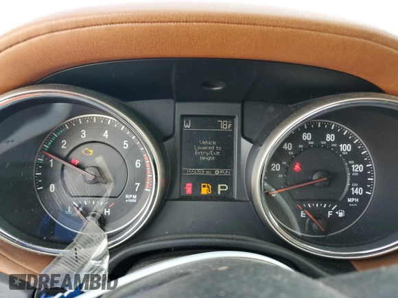 2011 Jeep Grand Cherokee Overland Summit with VIN 1J4RR6GT3BC686143, listed as a Copart auction lot 59218685 with 155,059 mi miles and Salvage title. Bid and sale history available at DreamBid. Image 9.