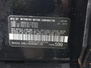 2015 Mitsubishi Lancer ES with VIN JA32U2FU4FU001543, listed as a IAAI auction lot 41710412 with 386,118 mi miles and . Bid and sale history available at DreamBid. Image 9.