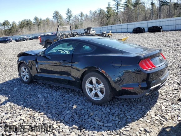 2018 Ford Mustang EcoBoost z VIN 1FA6P8TH5J5170225, wystawiony jako Copart lot #49530695 z przebiegiem 58 721 mil mil oraz Szkoda całkowita • Salvage title. Historia ofert i sprzedaży dostępna na DreamBid. Obrazek 2.