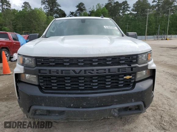 2020 Chevrolet Silverado 1500 Work Truck with VIN 1GCRWAEF8LZ334866, listed as a Copart auction lot 51625295 with 184,947 mi miles and Salvage Title. Bid and sale history available at DreamBid. Image 5.