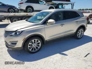 2017 Lincoln MKC Select with VIN 5LMCJ2C94HUL55315, listed as a Copart auction lot 49320625 with 24,516 mi miles and Salvage Title. Bid and sale history available at DreamBid. Image 1.