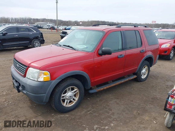 2003 Ford Explorer XLS with VIN 1FMZU72K53UC29656, listed as a IAAI auction lot 41815157 with 191,985 mi miles and . Bid and sale history available at DreamBid. Image 2.