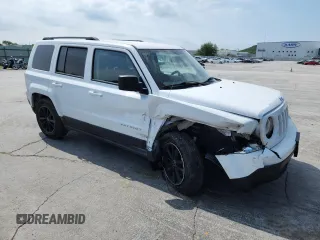 2017 Jeep Patriot Sport SE with VIN 1C4NJPBA7HD122697, listed as a Copart auction lot 57987315 with 136,757 mi miles and Salvage title. Bid and sale history available at DreamBid. Image 4.