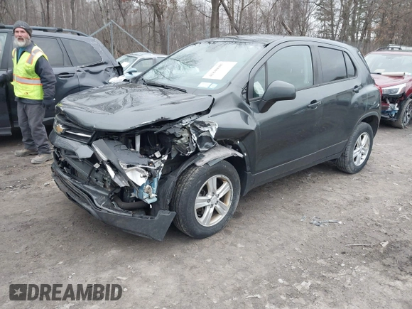 2019 Chevrolet Trax LS with VIN 3GNCJNSB5KL386143, listed as a IAAI auction lot 41848085 with 78,680 mi miles and . Bid and sale history available at DreamBid. Image 17.