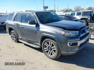 2016 Toyota 4Runner Limited with VIN JTEBU5JRXG5359713, listed as a IAAI auction lot 41756038 with 134,500 mi miles and . Bid and sale history available at DreamBid. Image 1.