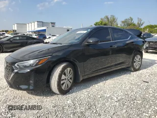 2024 Nissan Sentra S with VIN 3N1AB8BV2RY376985, listed as a Copart auction lot 53404155 with 5,820 mi miles and Non Repairable. Bid and sale history available at DreamBid. Image 1.