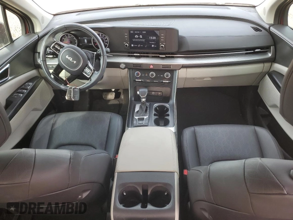 2022 Kia Carnival LXS with VIN KNDNB4H39N6109664, listed as a Copart auction lot 84551334 with 38,454 mi miles and Salvage Title. Bid and sale history available at carsss.com. Image 8.