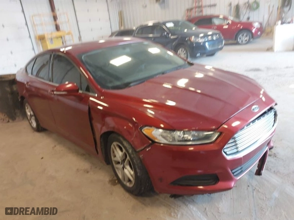 2013 Ford Fusion SE with VIN 3FA6P0H78DR168892, listed as a IAAI auction lot 42004183 with 182,758 mi miles. Bid and sale history available at carsss.com. Image 1.