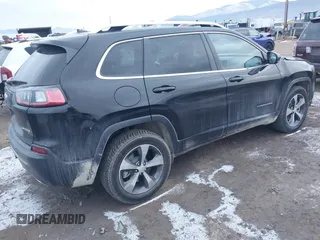 2019 Jeep Cherokee Limited with VIN 1C4PJMDX0KD218767, listed as a IAAI auction lot 41059122 with 72,341 mi miles and . Bid and sale history available at DreamBid. Image 4.