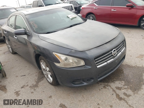 2012 Nissan Maxima SV with VIN 1N4AA5APXCC801991, listed as a IAAI auction lot 41796321 with 231,494 mi miles and . Bid and sale history available at DreamBid. Image 1.