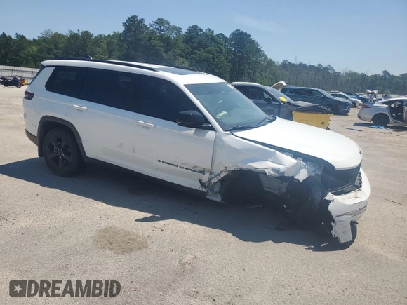 2024 Jeep Grand Cherokee Altitude with VIN 1C4RJKAG1P8899328, listed as a Copart auction lot 54159035 with 18,873 mi miles and Salvage title. Bid and sale history available at DreamBid. Image 4.