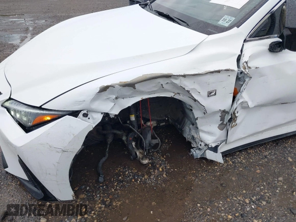 2022 Lexus IS 350 F Sport with VIN JTHGZ1E23N5024970, listed as a IAAI auction lot 41784335 with 17,914 mi miles and . Bid and sale history available at DreamBid. Image 6.