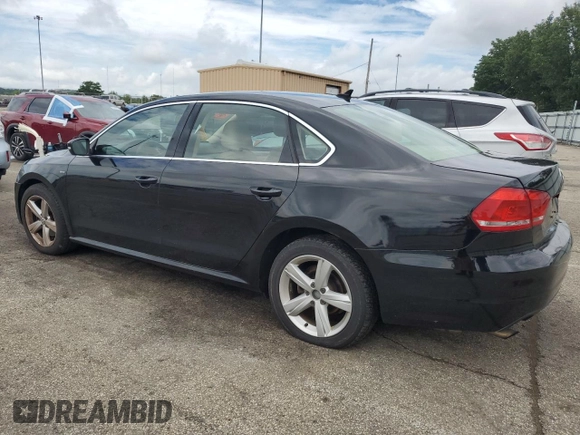 2015 Volkswagen Passat Limited Edition with VIN 1VWAT7A38FC110294, listed as a Copart auction lot 63344235 with 116,169 mi miles and Clean title. Bid and sale history available at DreamBid. Image 2.