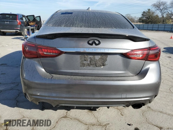 2018 Infiniti Q50 Sport z VIN JN1EV7AP1JM353789, wystawiony jako Copart lot #42676345 z przebiegiem 149 589 mil mil oraz Szkoda całkowita • Salvage title. Historia ofert i sprzedaży dostępna na DreamBid. Obrazek 6.