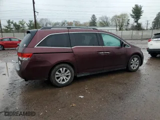 2015 Honda Odyssey EX with VIN 5FNRL5H40FB068845, listed as a Copart auction lot 52251975 with 100,565 mi miles and Salvage Title. Bid and sale history available at carsss.com. Image 3.